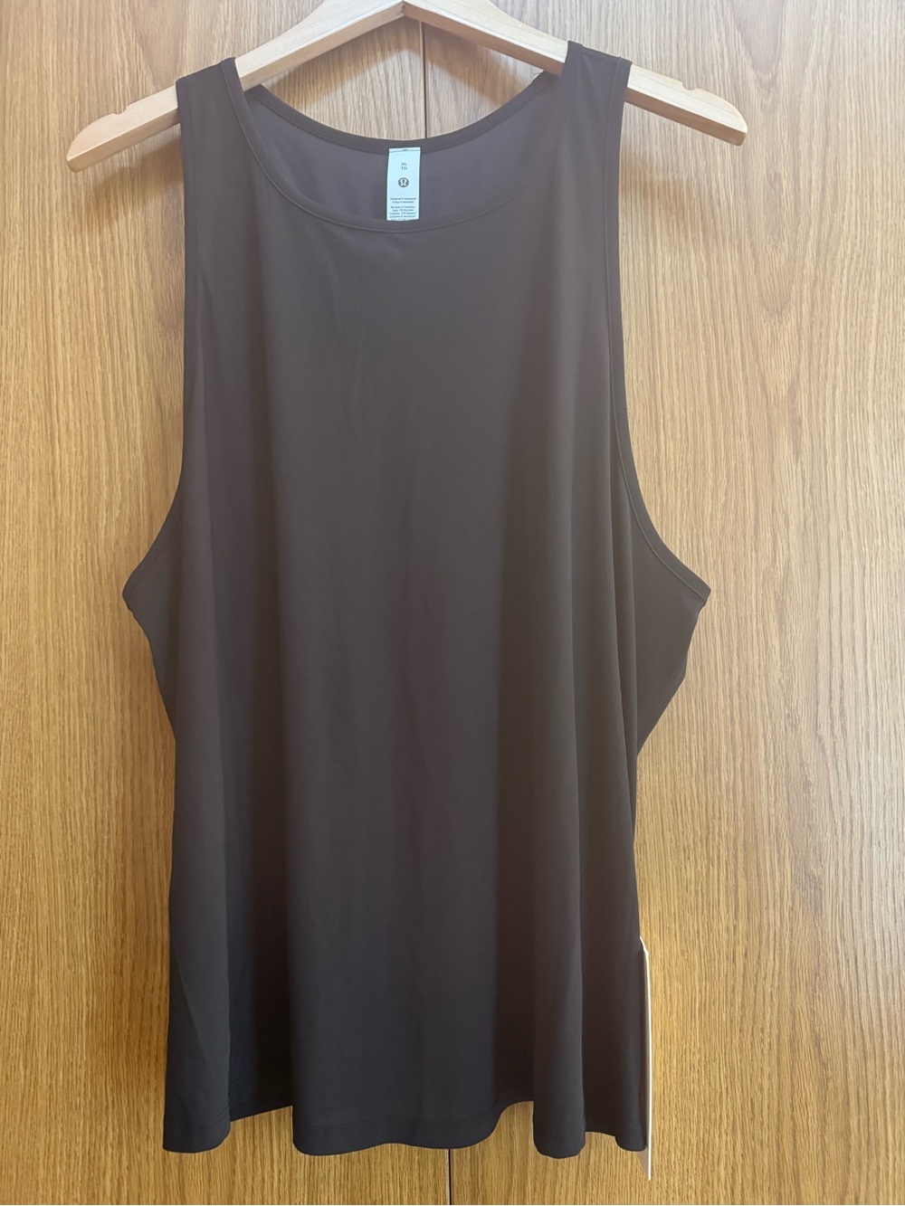 lululemon athletica Ruched Racerback Tank Black Size XL